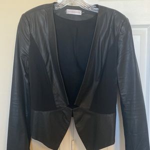 Black Lux Apothetique Vegan Leather Jacket